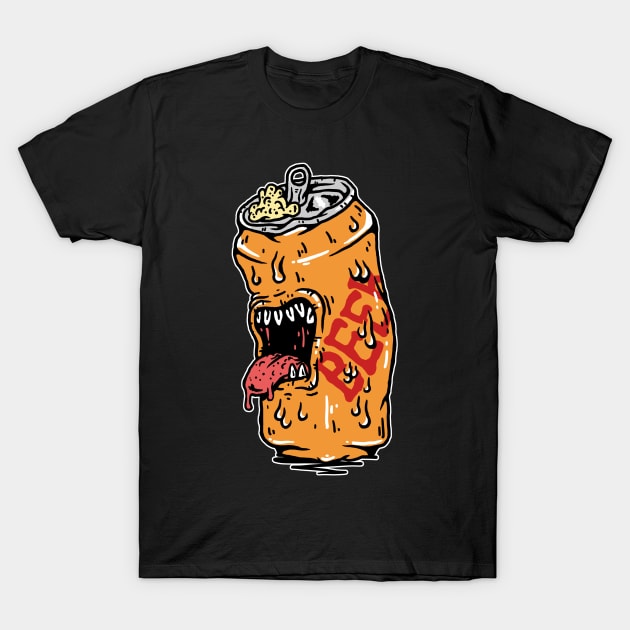 Beer T-Shirt by CharlieWizzard